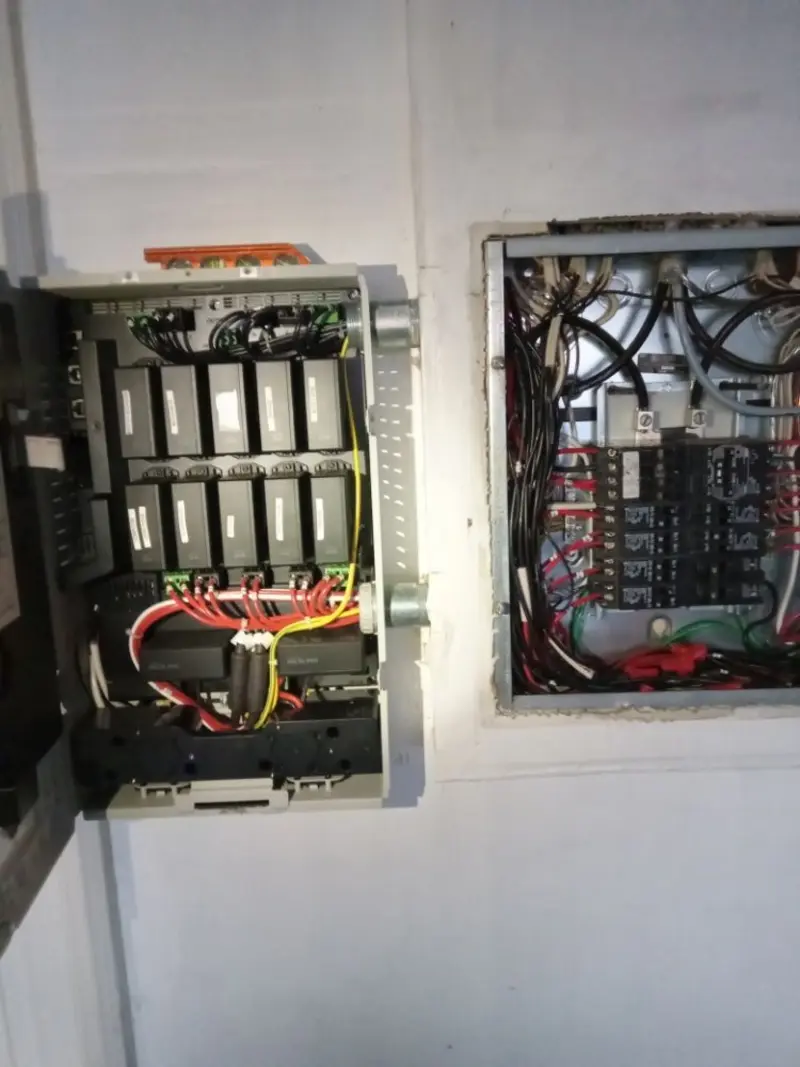 Electrical panel upgrade completed for Carbon Monoxide Detector Installation in Lake City